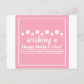 Moederdag kaart, beste moeder ooit briefkaart (Voorkant)