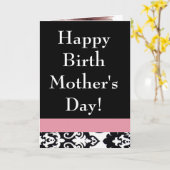 Moederdag Kaart - Geboorte moeder adoptie (Gele Bloem)