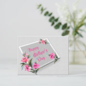 Moederdag kaart, Gelukkige Moederdag Kaart (Staand voorkant)