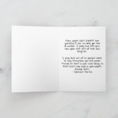 Moederdag Kaart Helder Roze en Groen Medallion (Binnen)