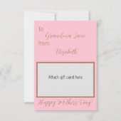 Moederdag Kaart houder (Voorkant)