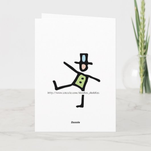 Moederdag-kaart Kaart (Achterkant)