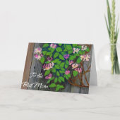 Moederdag Kaart kamperfoelie (Voorkant)