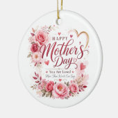 Moederdag kaart keramisch ornament (Links)