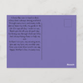 Moederdag Kaart Lilacs Personalized Foto Lijst (Achterkant)