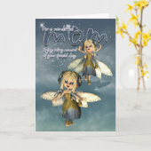 Moederdag Kaart - Mama Schattige Fairy