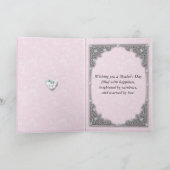 Moederdag kaart met diamantsterren (Binnen)