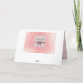  Moederdag Kaart met Doily (Achterkant)