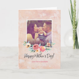 Moederdag Kaart met gepersonaliseerde foto
