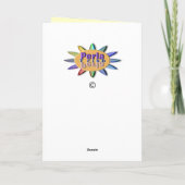 Moederdag kaart met kind (Achterkant)