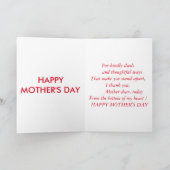  Moederdag Kaart met kitten & CuteMessage (Binnen)