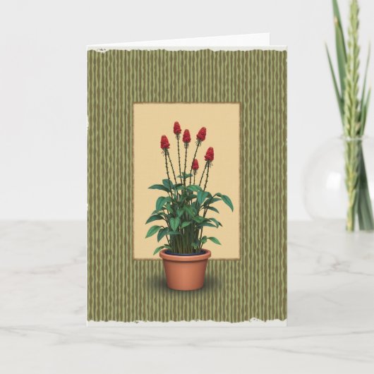 Moederdag kaart met kunstzinnig ontwerp (Voorkant)
