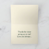  Moederdag Kaart met White Rose (Binnen)