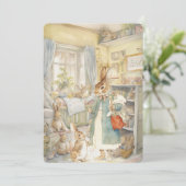 Moederdag kaart Peter Konijn (Staand voorkant)