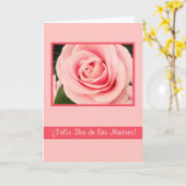 moederdag kaart rode roos bouquet italiaans (Gele Bloem)