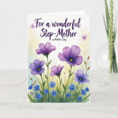 Moederdag kaart Spring Field (Voorkant)