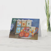 Moederdag Kaart Theedoos (Voorkant)