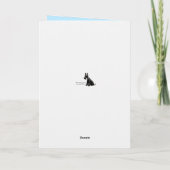 Moederdag Kaart van de Hond (Achterkant)