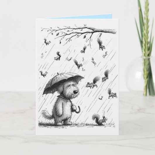 Moederdag Kaart van de Hond (Voorkant)