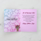 Moederdag-Kaart van een Afrikaanse Amerikaanse pra Bedankkaart (Binnen)