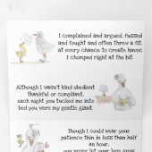 Moederdag Kaart (van zoon) (Binnenzijde eerst)