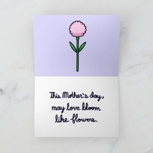 Moederdag Kaart (versie 3 van 3) (Binnen)