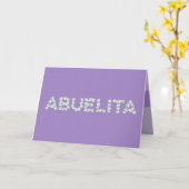 Moederdag Kaart voor Abuelita (Gele Bloem)