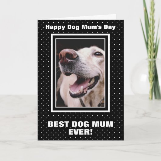 Moederdag Kaart voor Dog Mum (Voorkant)