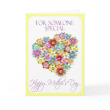 Moederdag Kaart voor een speciaal iemand