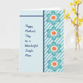 Moederdag Kaart voor eenmam met bloemen (Gele Bloem)