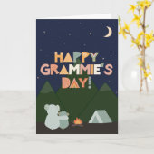 Moederdag Kaart voor Grammie (Gele Bloem)