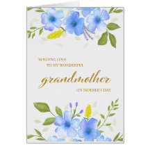 Moederdag Kaart voor Grootmoeder