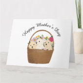 Moederdag kaart voor honden (Voorkant)