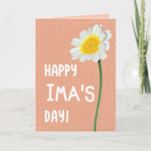 Moederdag Kaart voor Ima (Voorkant)