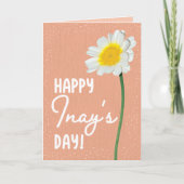 Moederdag Kaart voor Inay (Voorkant)