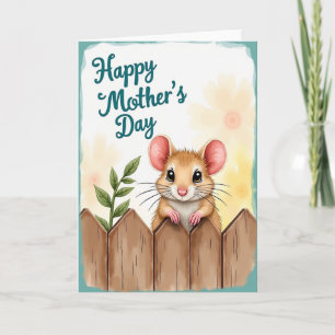 Moederdag kaart voor lieve knaagdieren