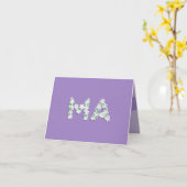 Moederdag Kaart voor Ma (Gele Bloem)