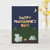 Moederdag Kaart voor Makuahine (Gele Bloem)