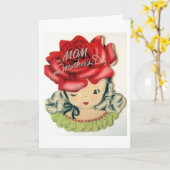  Moederdag Kaart voor mama (Gele Bloem)