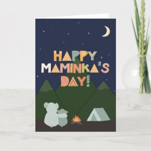 Moederdag Kaart voor Maminka