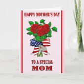 Moederdag Kaart voor Militaire Moeder (Voorkant)