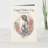 Moederdag Kaart voor moeder uit Baby (Voorkant)