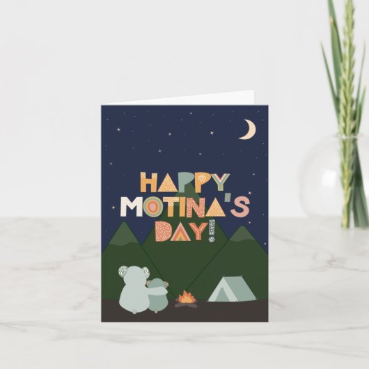 Moederdag Kaart voor Motina (Voorkant)