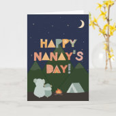 Moederdag Kaart voor Nanay (Gele Bloem)