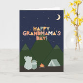 Moederdag Kaart voor oma (Gele Bloem)