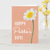 Moederdag Kaart voor Pabbo (Gele Bloem)