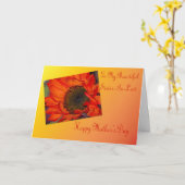 Moederdag Kaart voor schoonzus (Gele Bloem)