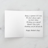 Moederdag Kaart voor Step Mom (Binnen)