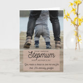 Moederdag-Kaart voor stiefmoeders Kaart (Gele Bloem)