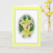 Moederdag Kaart voor tante, Gele Bloemen (Gele Bloem)